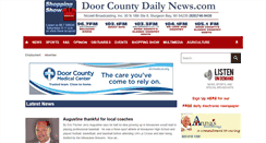 Desktop Screenshot of doorcountydailynews.com